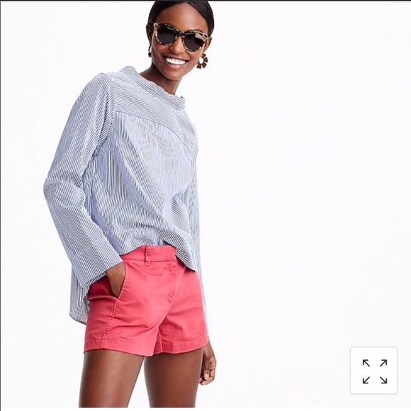 Pantalon Chino J Crew En Coton 100% Pour Femme - Taille 6, Couleur Khaki, Occasion Très Bon état